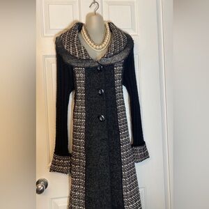 Sweater Coat A-Line style Size Medium